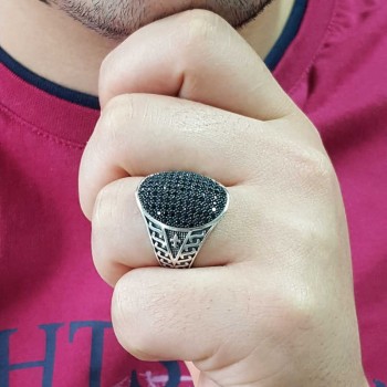 925K Sterling Silver Design Men Ring