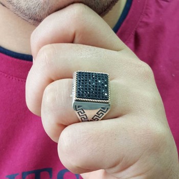 925K Sterling Silver Design Men Ring