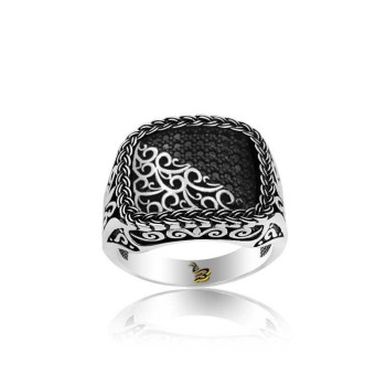 925K Sterling Silver Design Men Ring