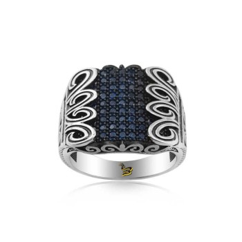 925K Sterling Silver Design Men Ring