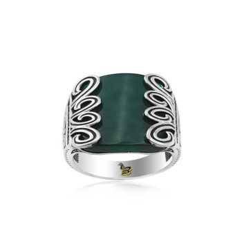 925K Sterling Silver Design Men Ring