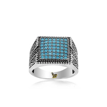 925K Sterling Silver Design Men Ring