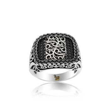 925K Sterling Silver Design Men Ring