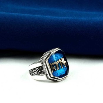 925K Sterling Silver Hun Turk Men Ring