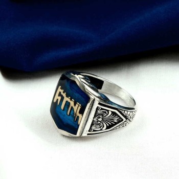 925K Sterling Silver Hun Turk Men Ring