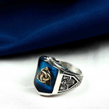 925K Sterling Silver Ottoman Men Ring