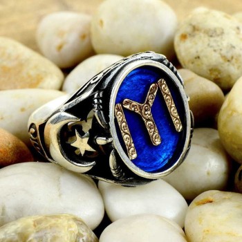 925K Sterling Silver Ottoman Men Ring