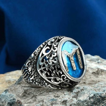 925K Sterling Silver Ottoman Men Ring