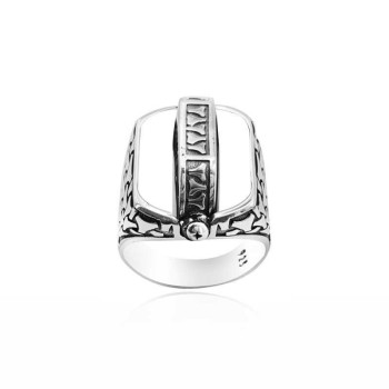 925K Sterling Silver Ottoman Men Ring