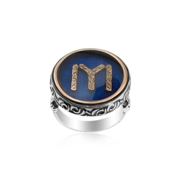 925K Sterling Silver Ottoman Men Ring