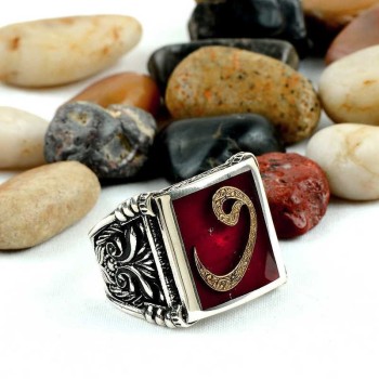 925K Sterling Silver Waav Men Ring